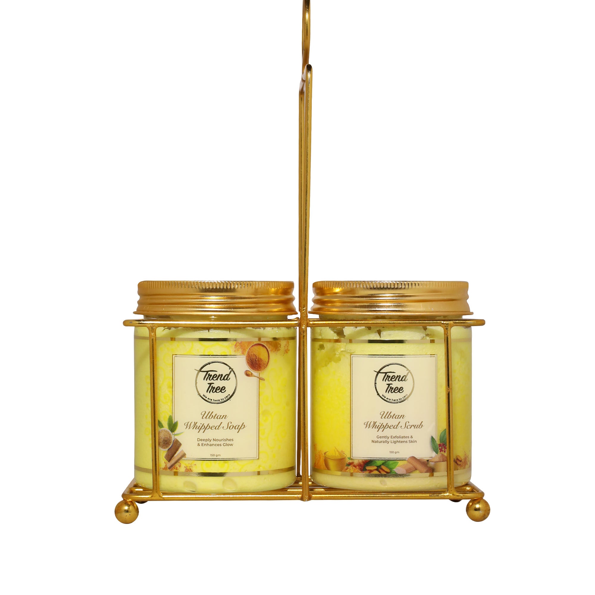 Nature's Retreat whipped Soap & Scrub Ubtan Combo