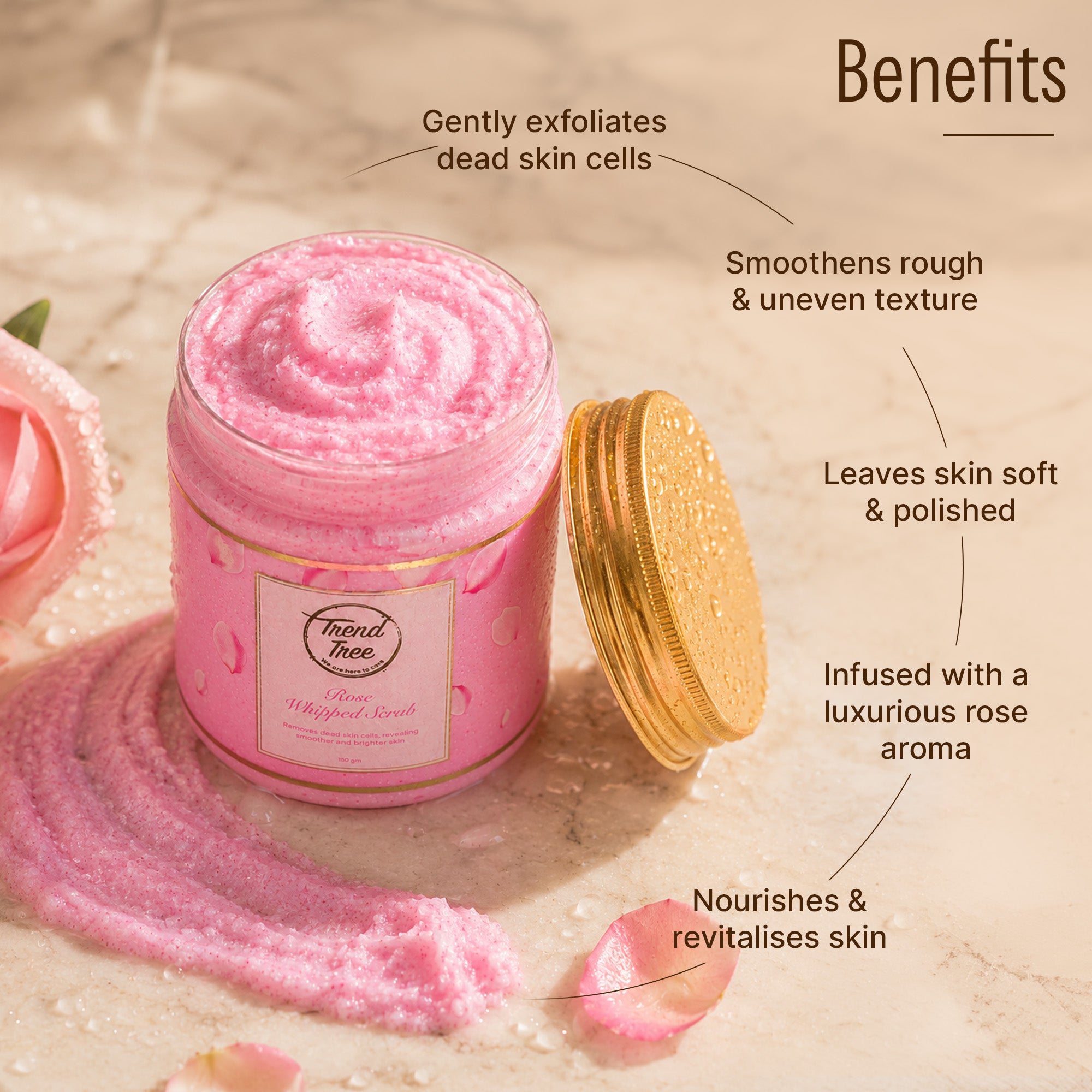 Rose Whipped Soap & Scrub Duo