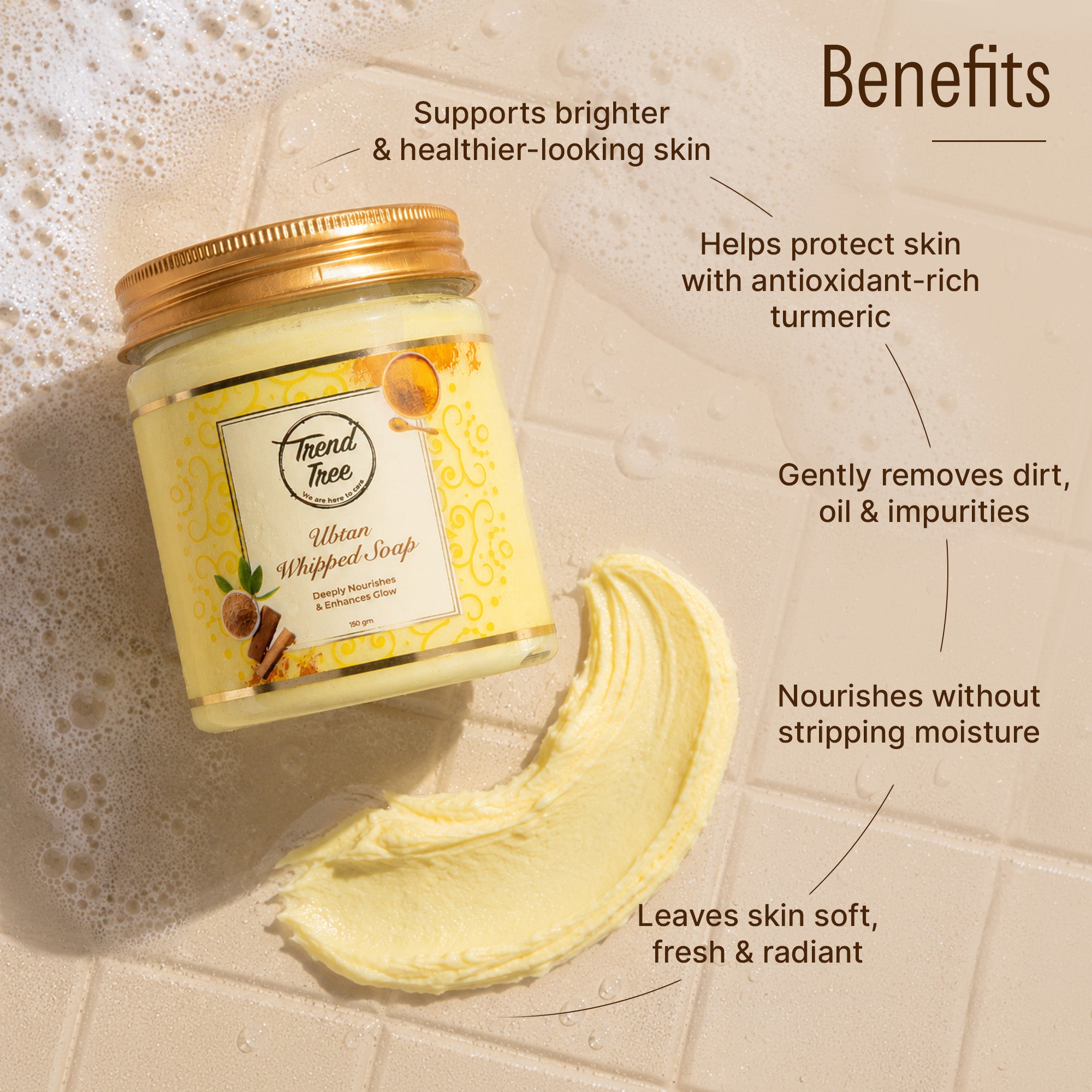 Ubtan Whipped Soap & Scrub Duo