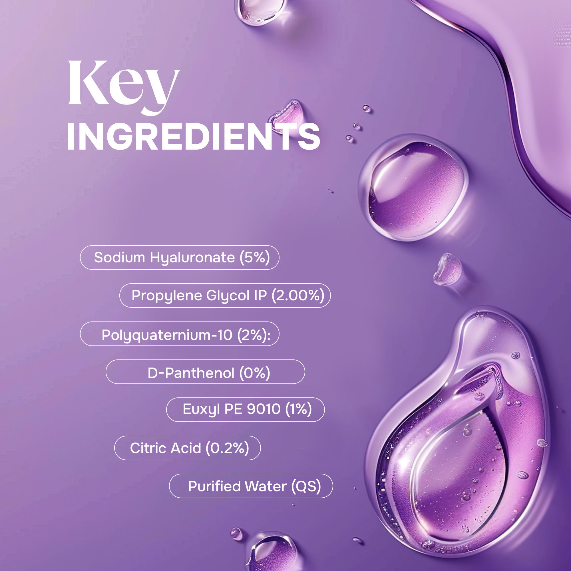 5% Hyaluronic Acid Face Serum