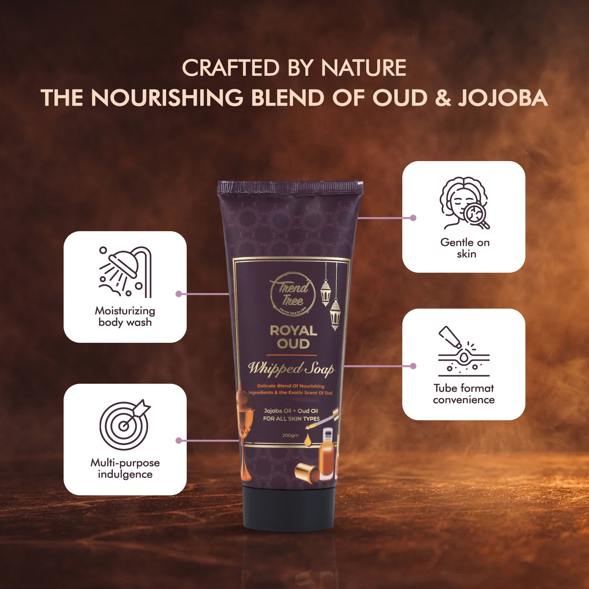 Oud Whipped Soap