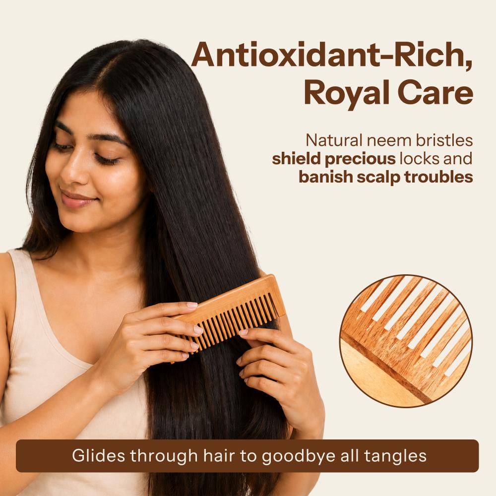 Neem Shampoo Comb