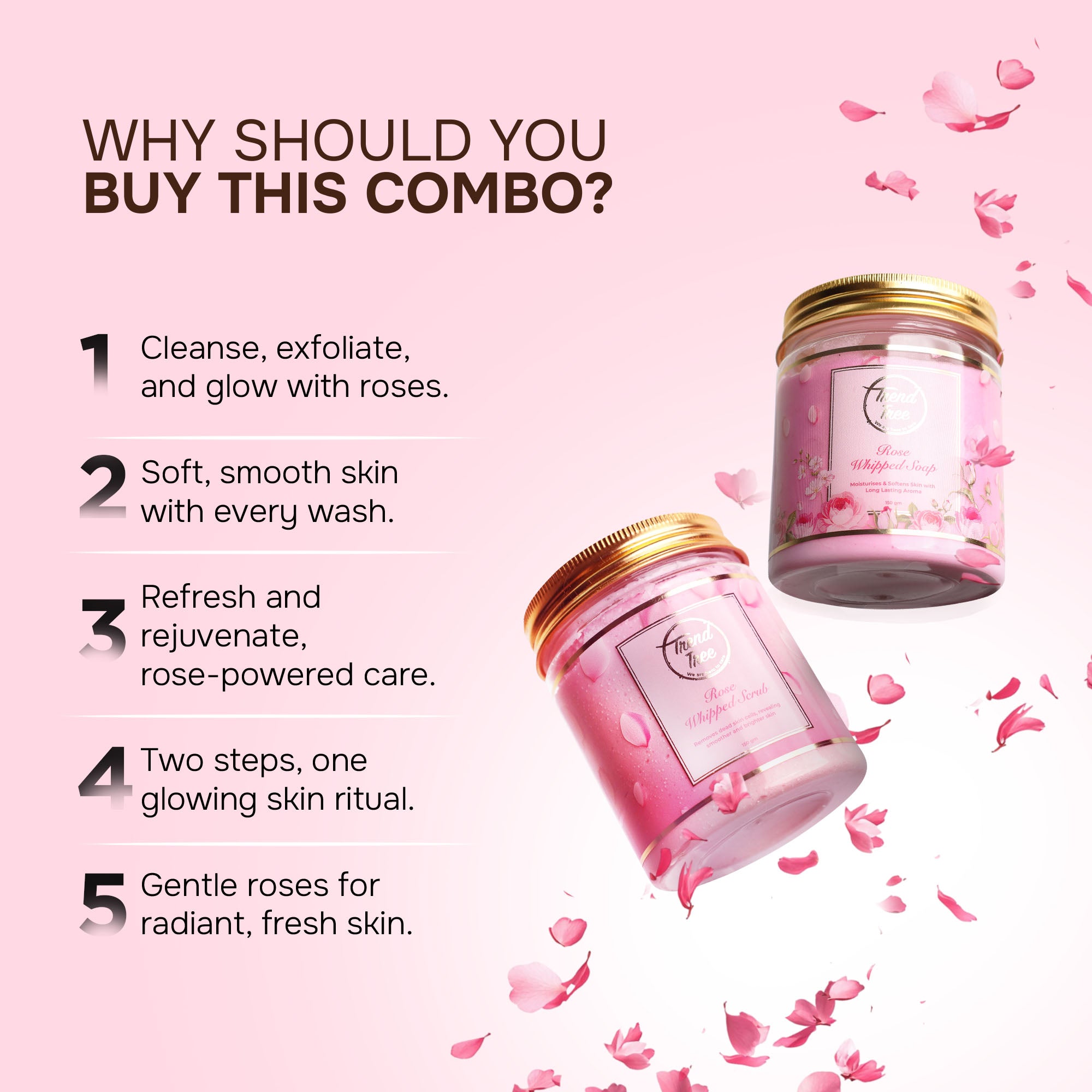 Rose Whipped Soap & Rose Whipped Scrub