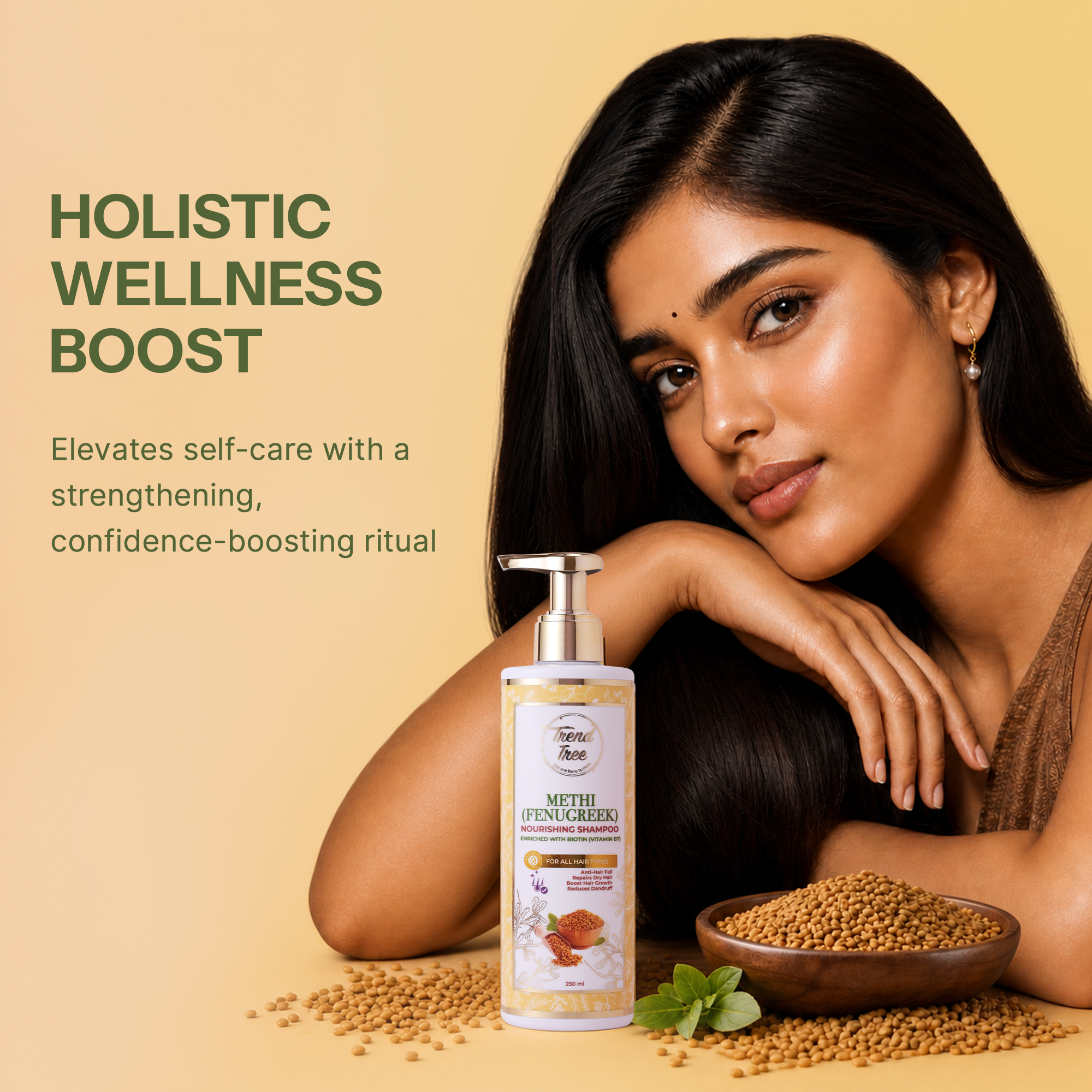 Fortifying Fenugreek (methi) shampoo