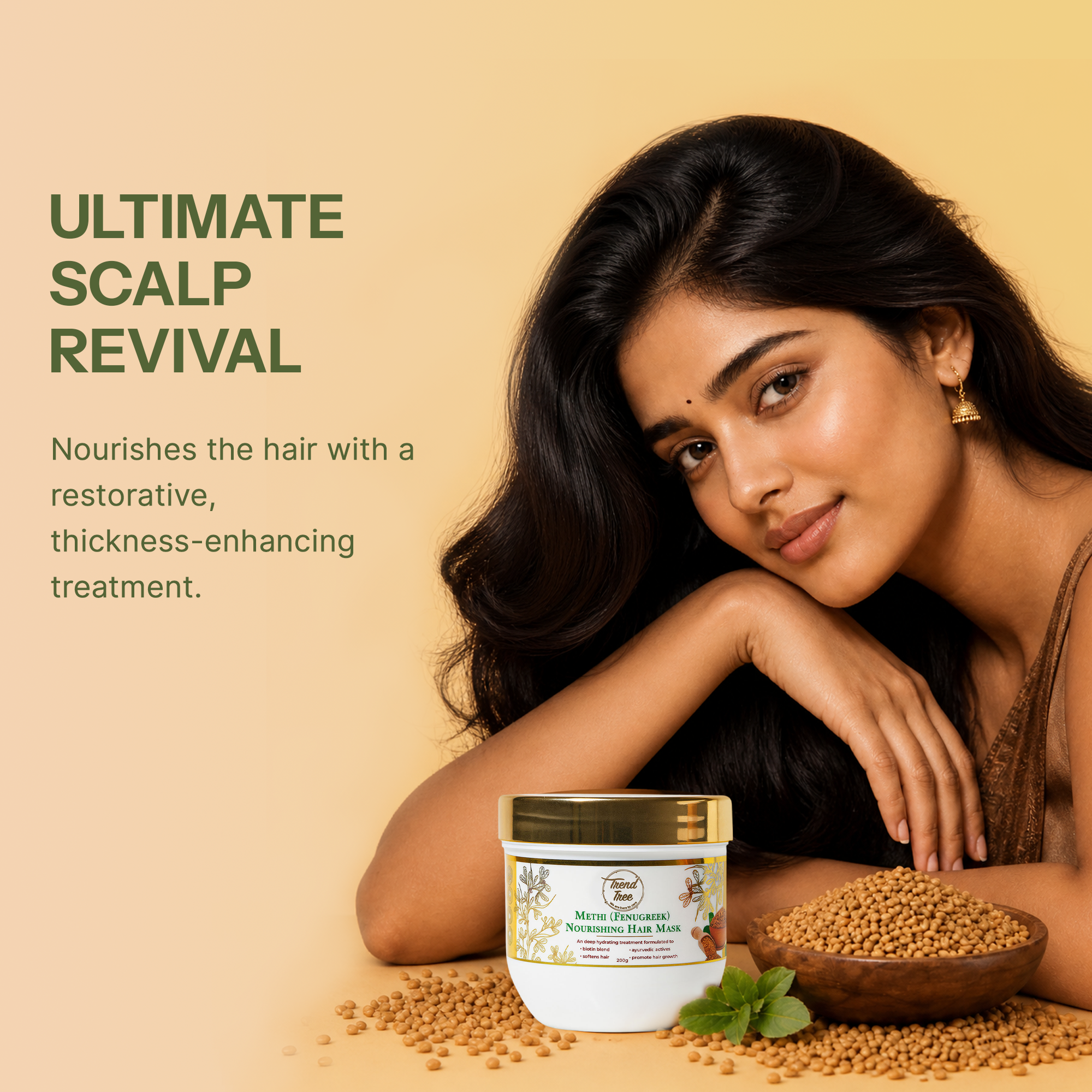 Fenugreek (Methi) Hair Masque