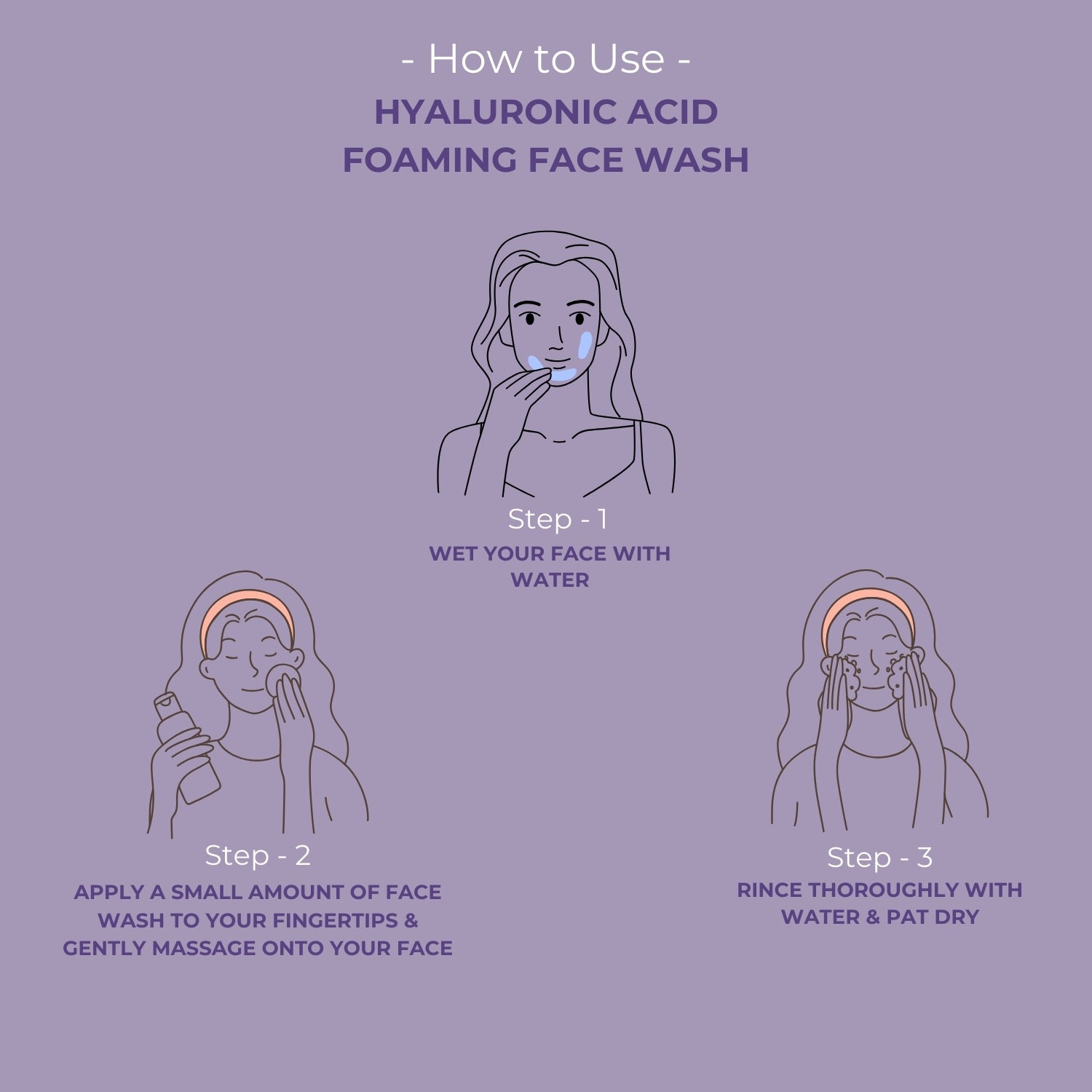 Hyaluronic Acid Foaming Face Wash