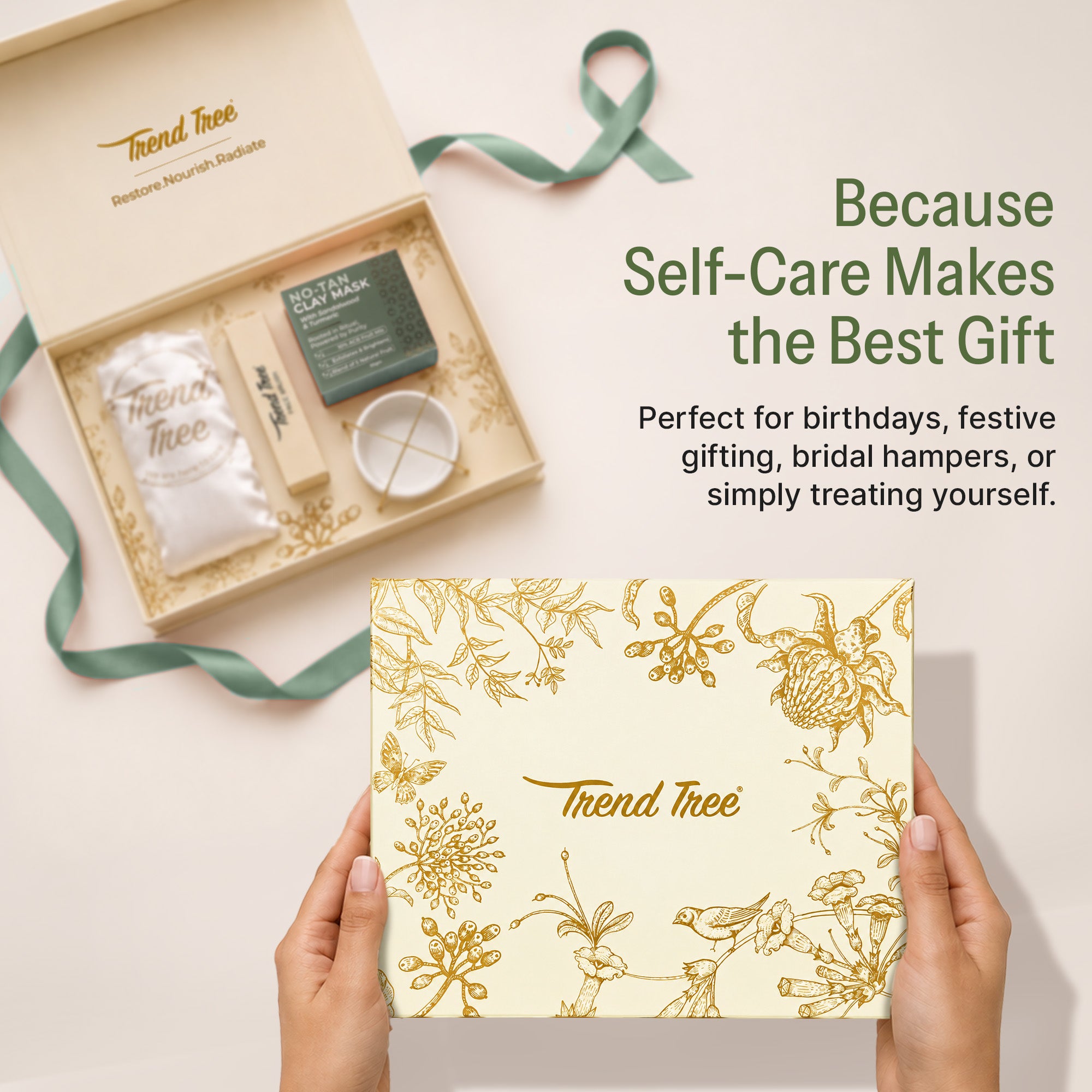 No Tan Clay Mask Set