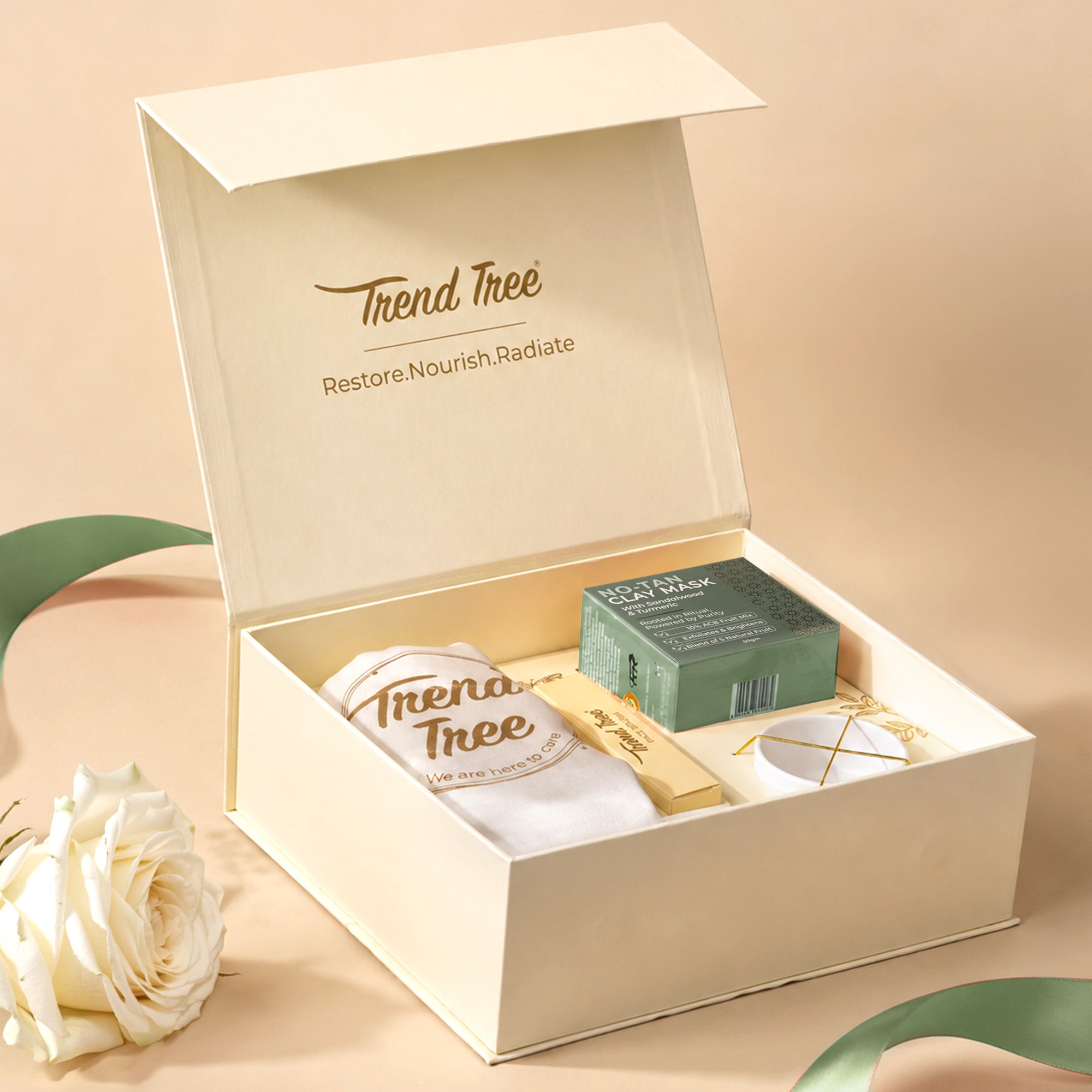 No Tan Clay Mask Set