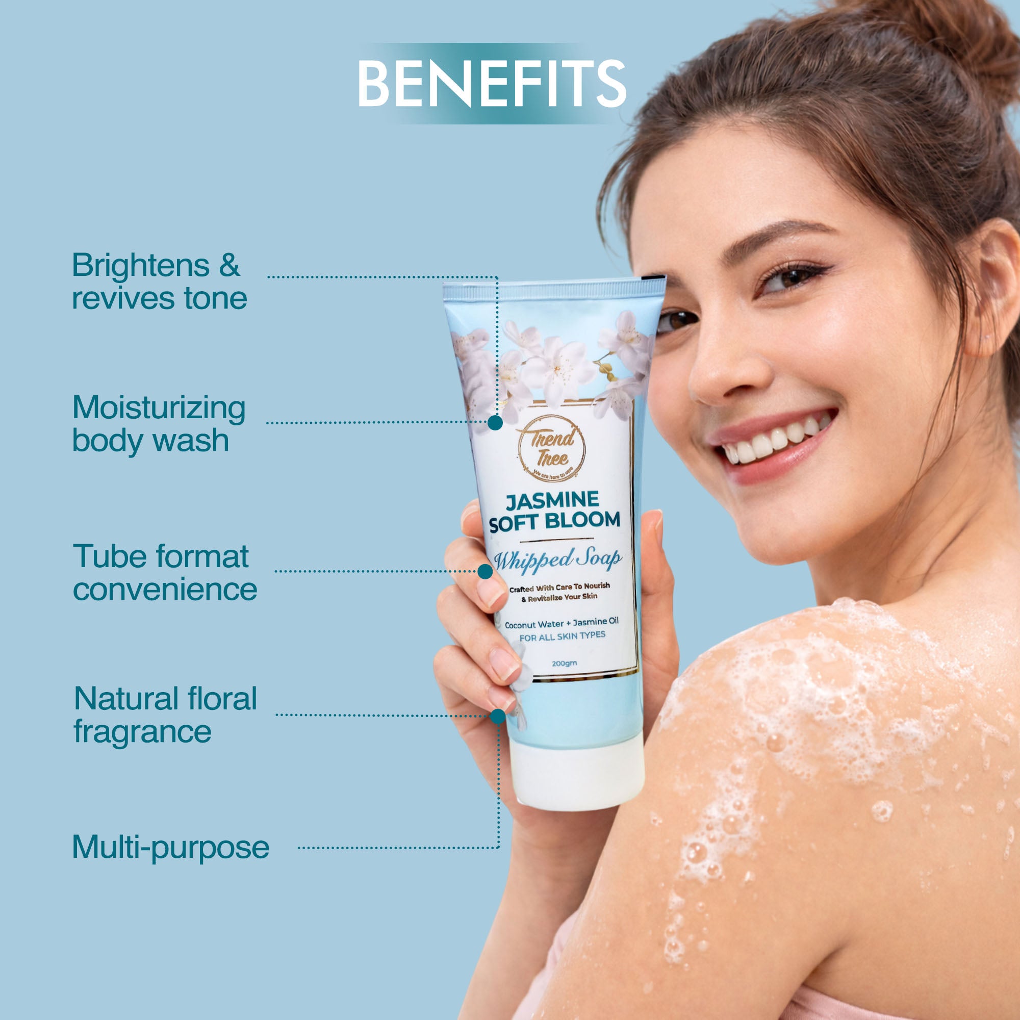 Jasmine Whipped Soap
