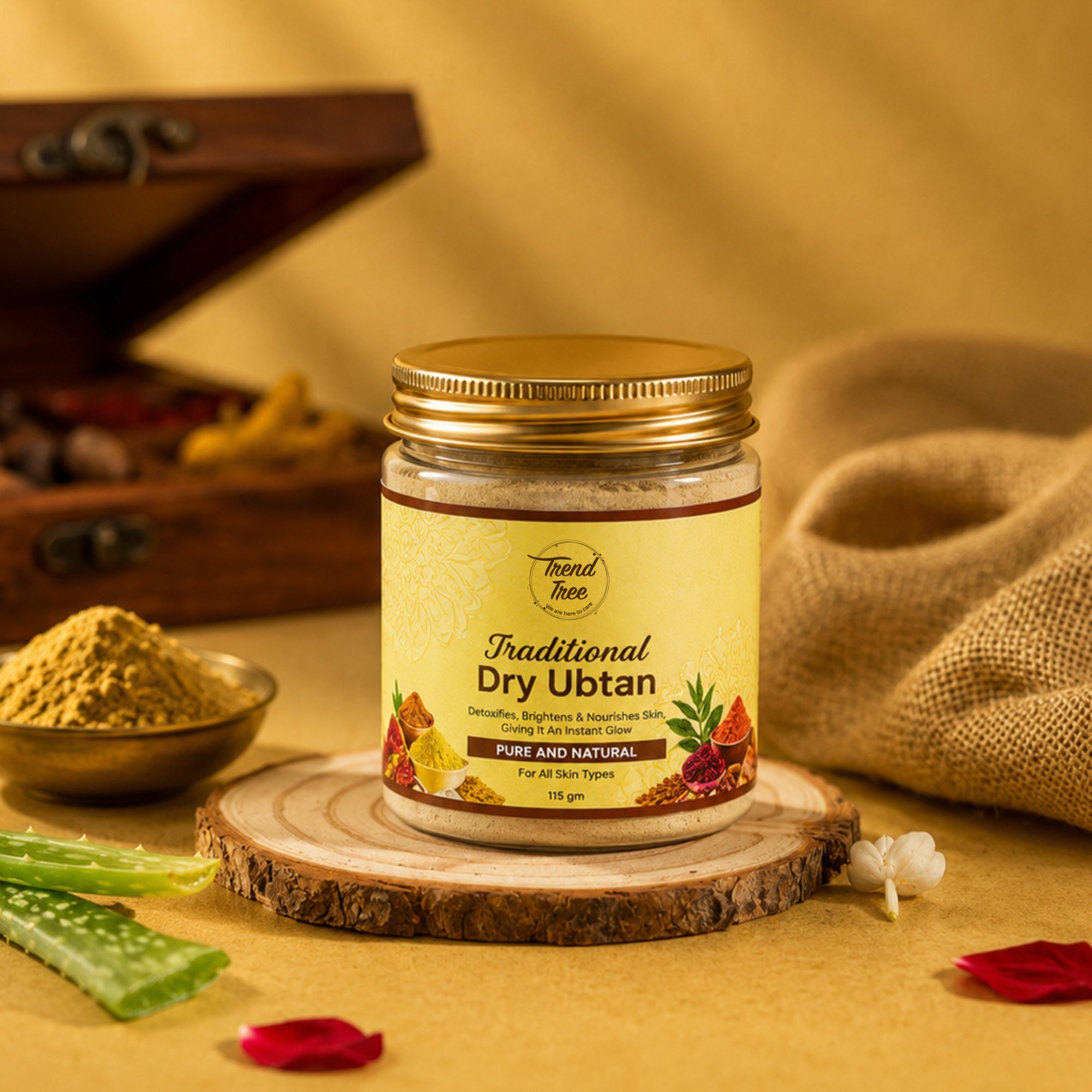 Ubtan Exfoliating Powder