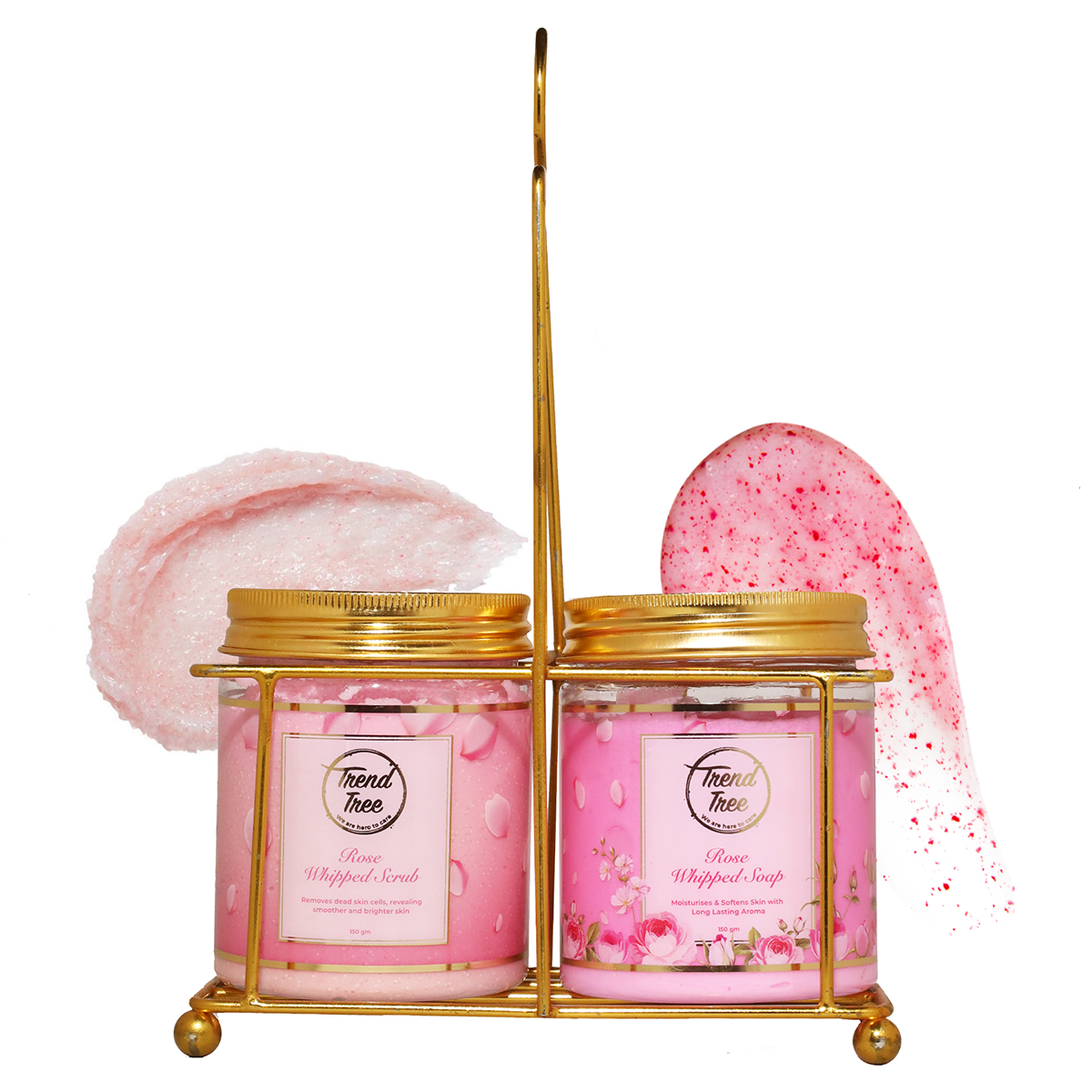 Rose Whipped Soap & Rose Whipped Scrub