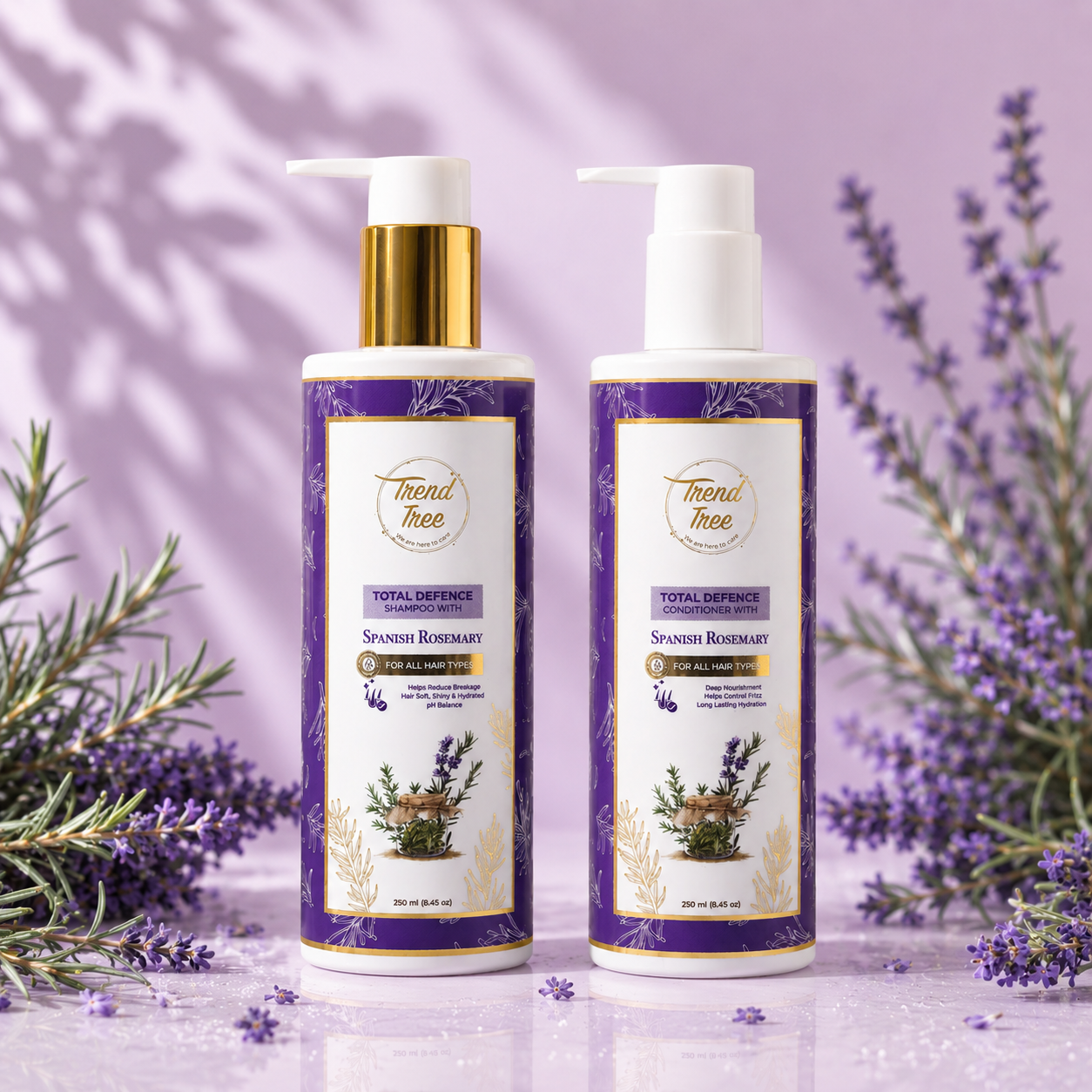 Rosemary Hair Cleanser & Conditioner Duo
