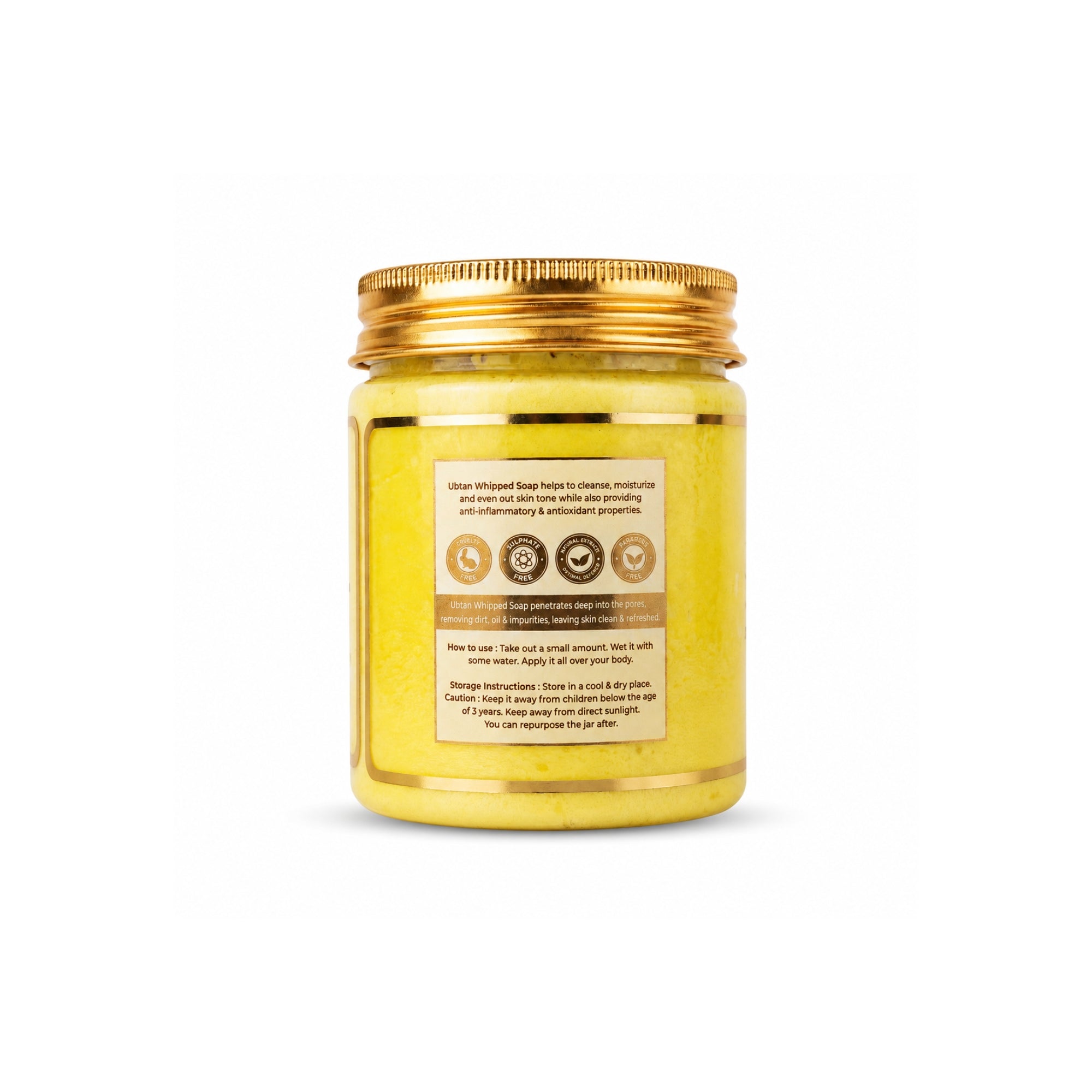 Ubtan Whipped Soap