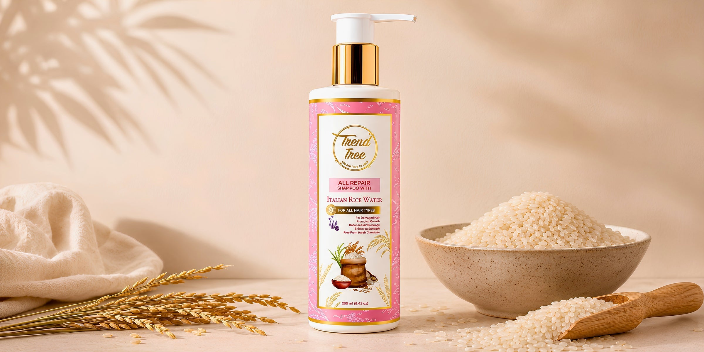 How Rice Water Shampoo restores shine and strength to your weak hair