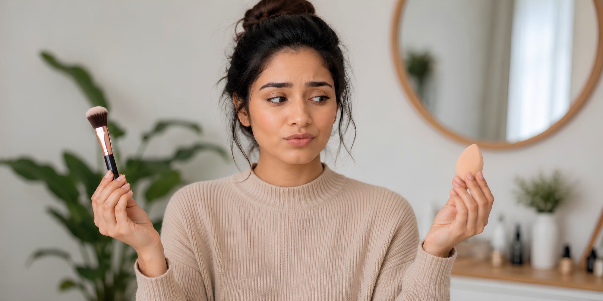 Brush vs. Sponge - Which Tool Is Better for Applying Foundation?