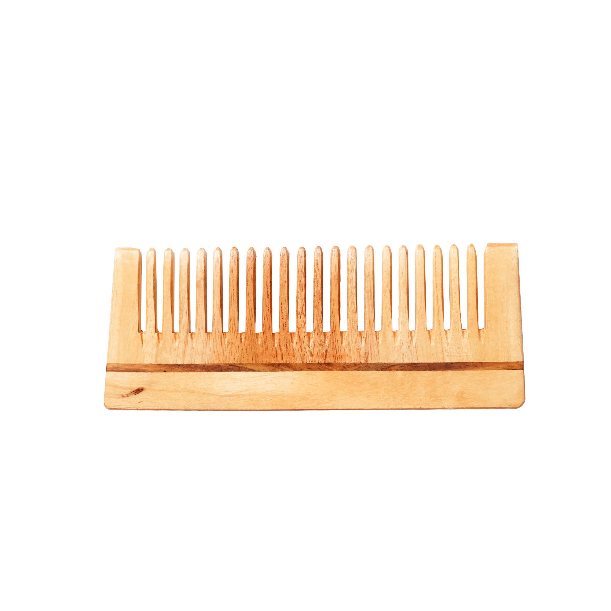 Premium Neem Wood Shampoo Comb