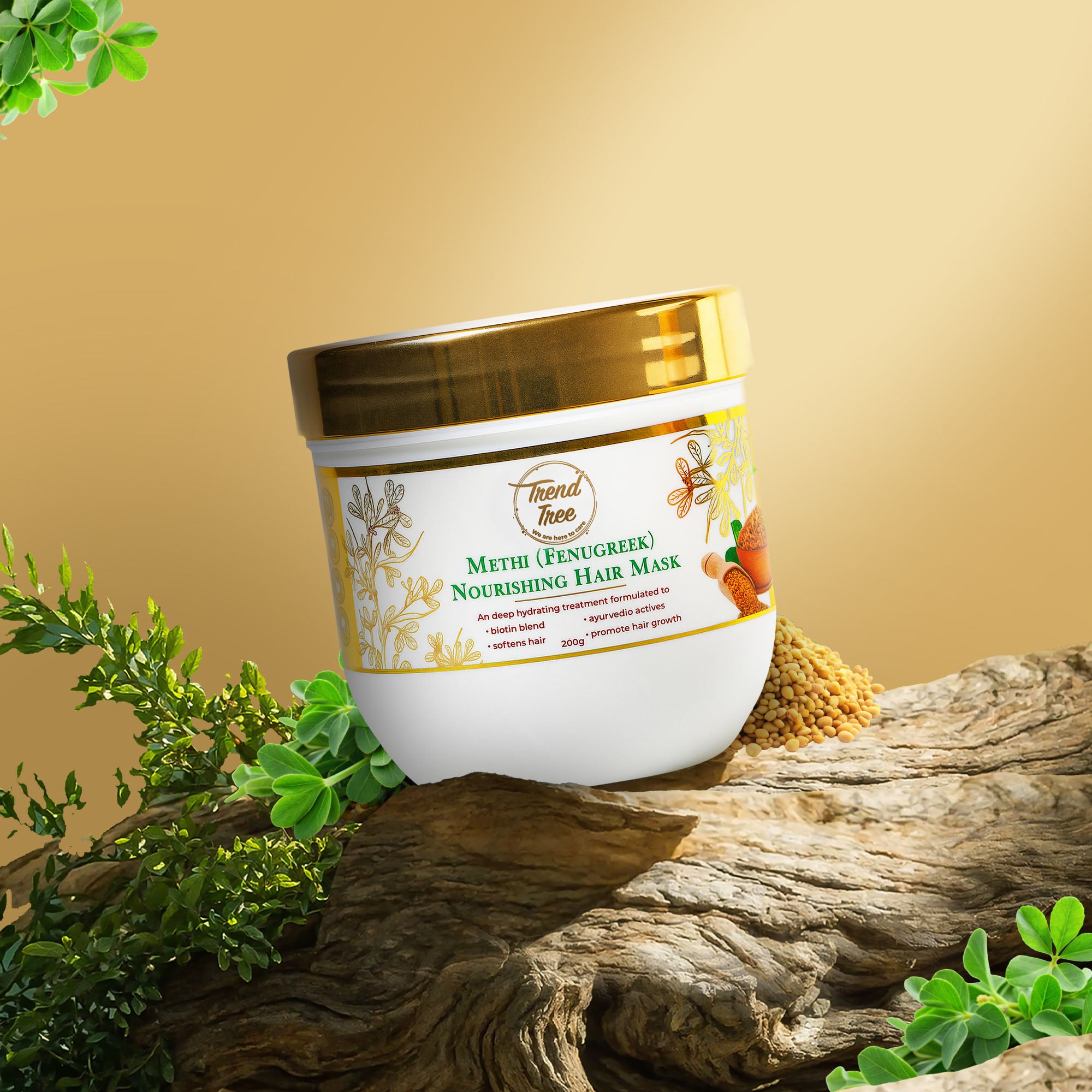 Methi Nourishing hair mask