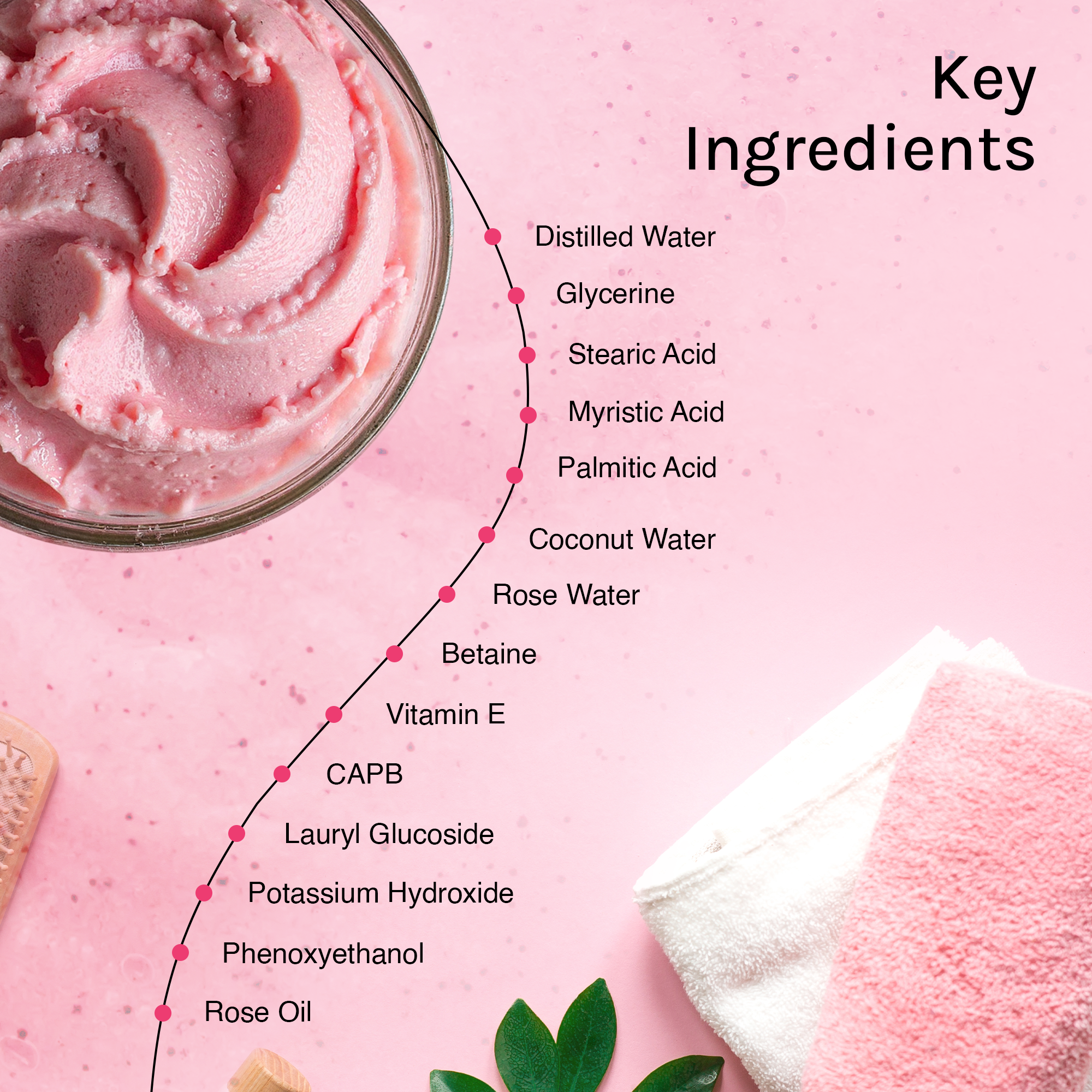 Rose Whipped Soap