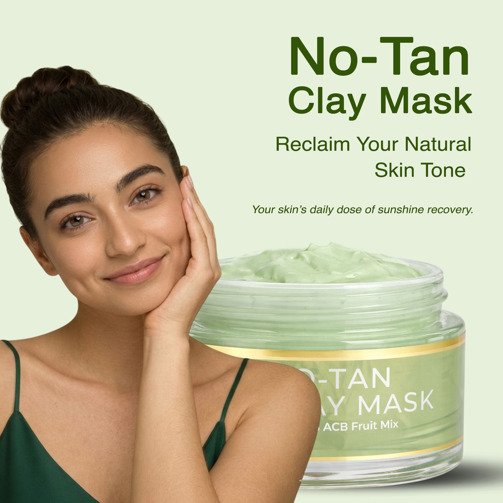 No-Tan Clay Mask