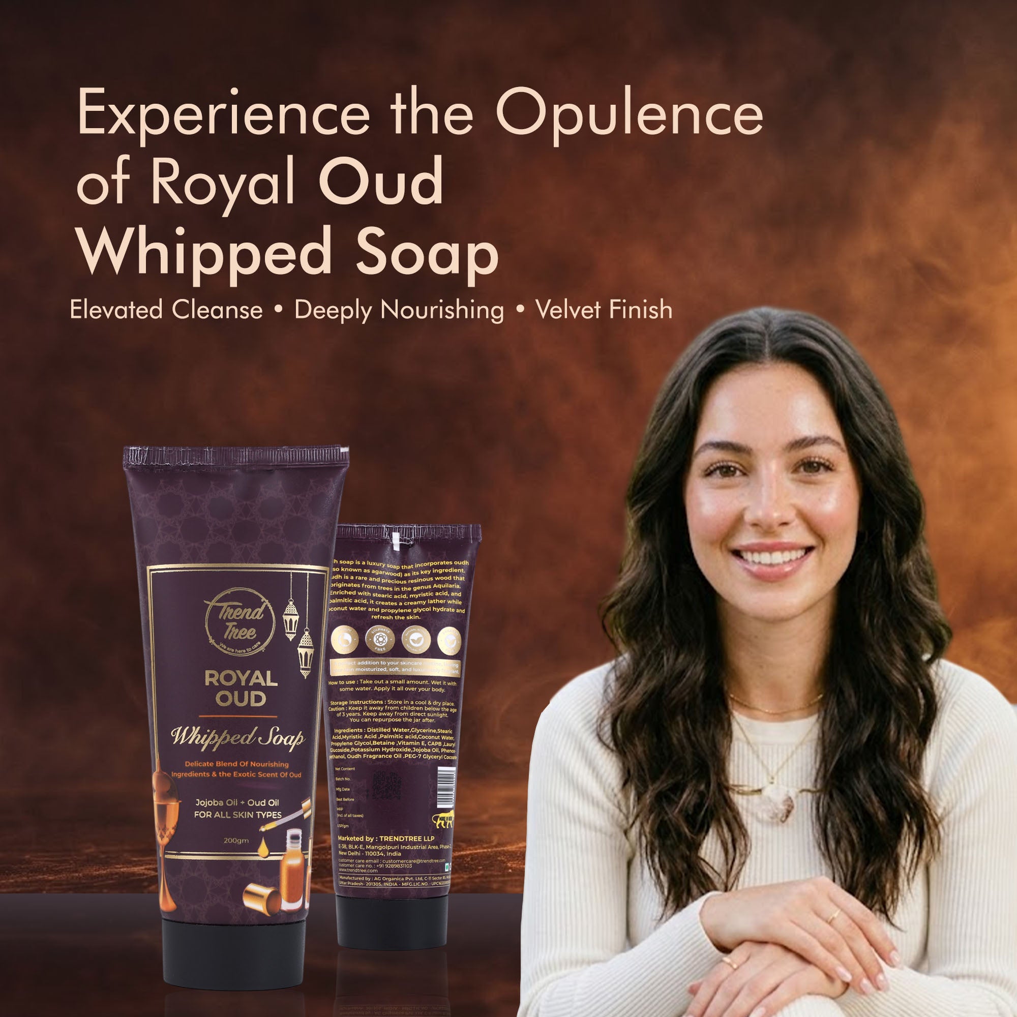 Oud Whipped Soap