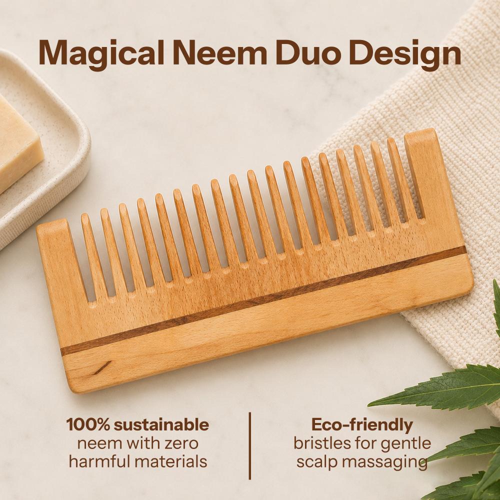 Neem Shampoo Comb