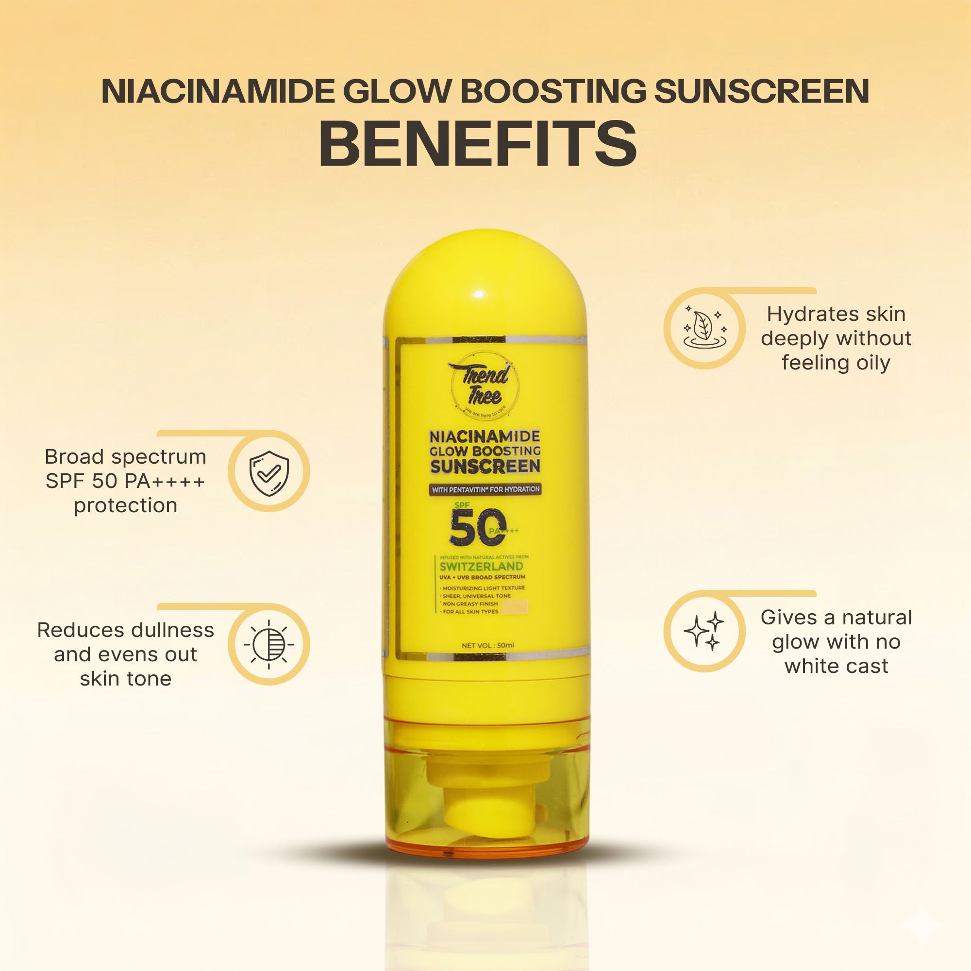 Glow Boosting Tinted Sunscreen SPF 50 PA++++