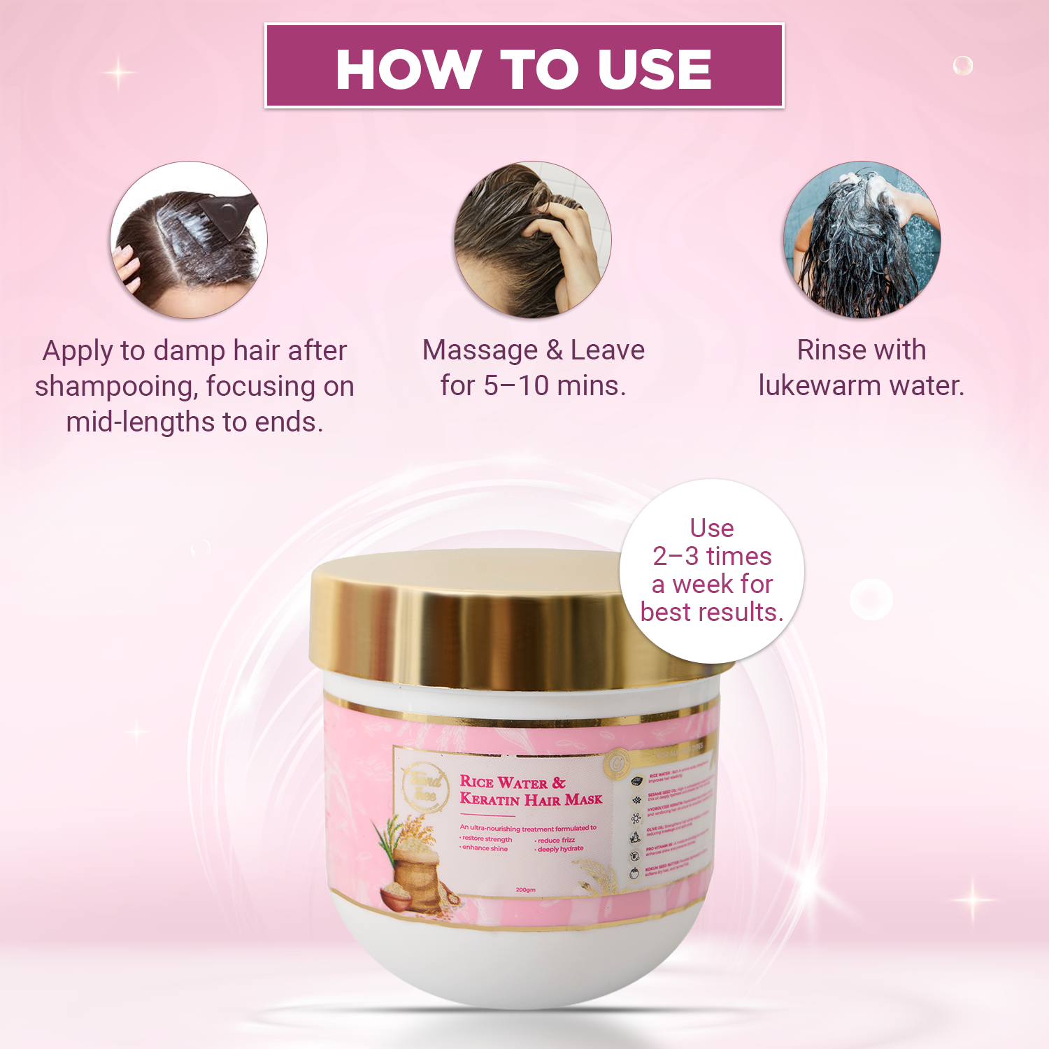 All Repair Rice Water Hair Mask