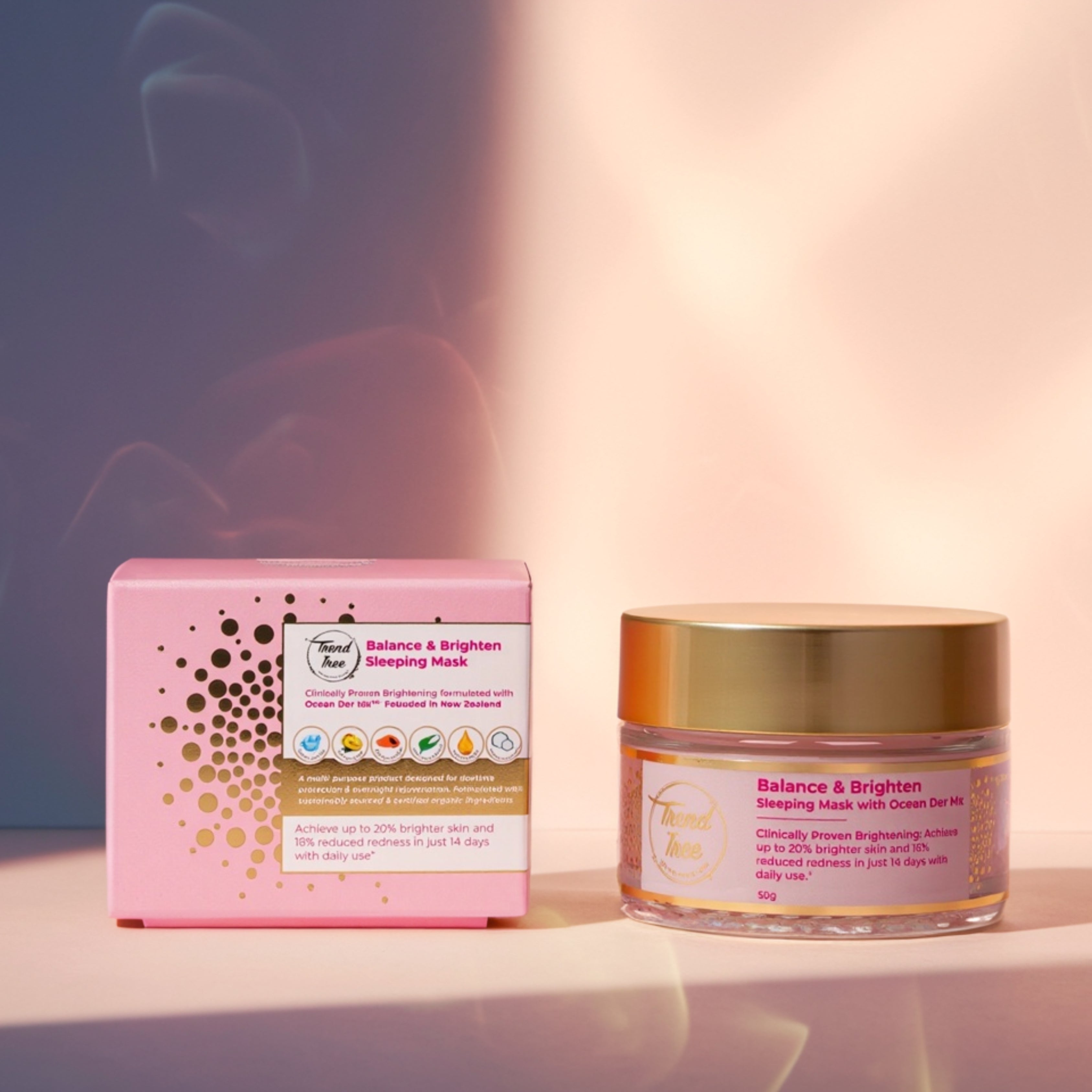 Brighten & Balance Sleeping Mask with Ocean Der Mx