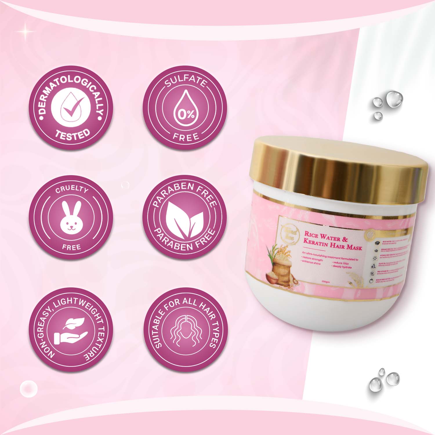 All Repair Rice Water Hair Mask