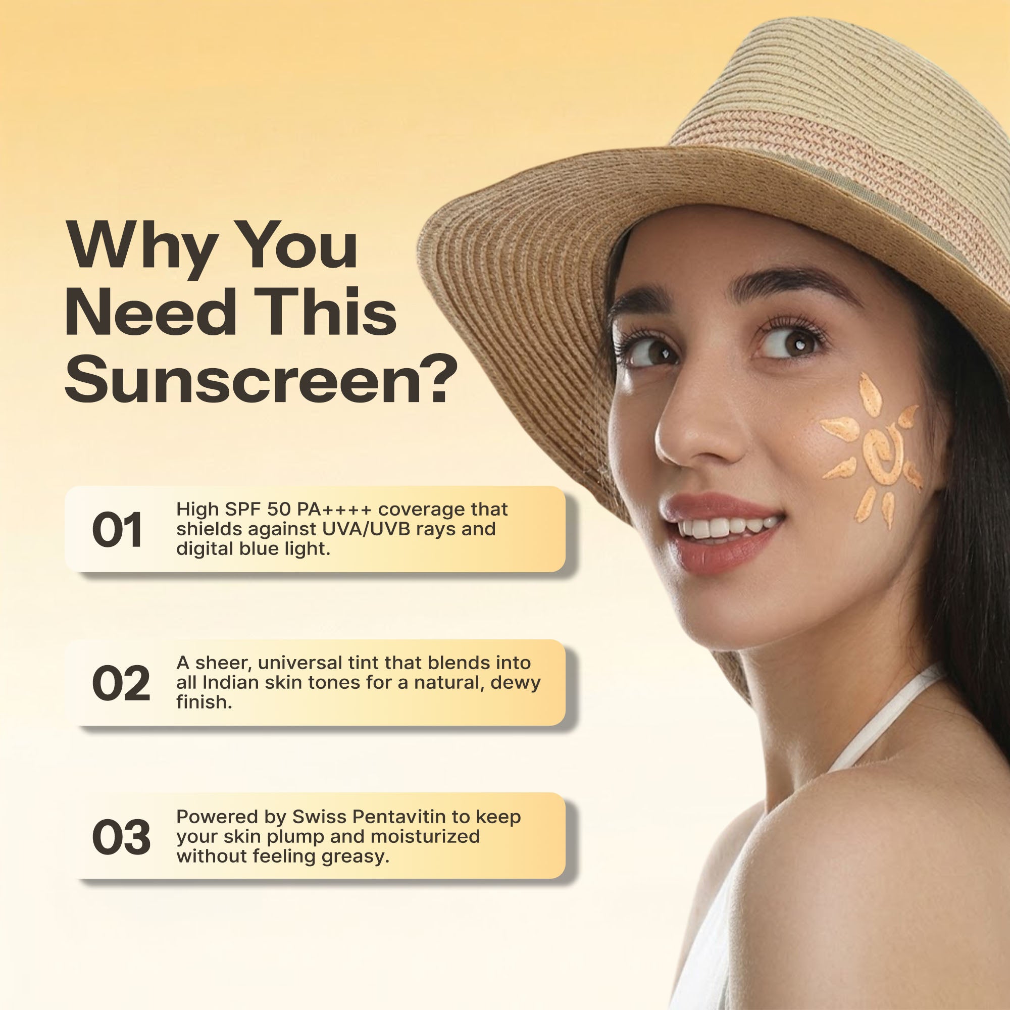 Glow Boosting Tinted Sunscreen SPF 50 PA++++
