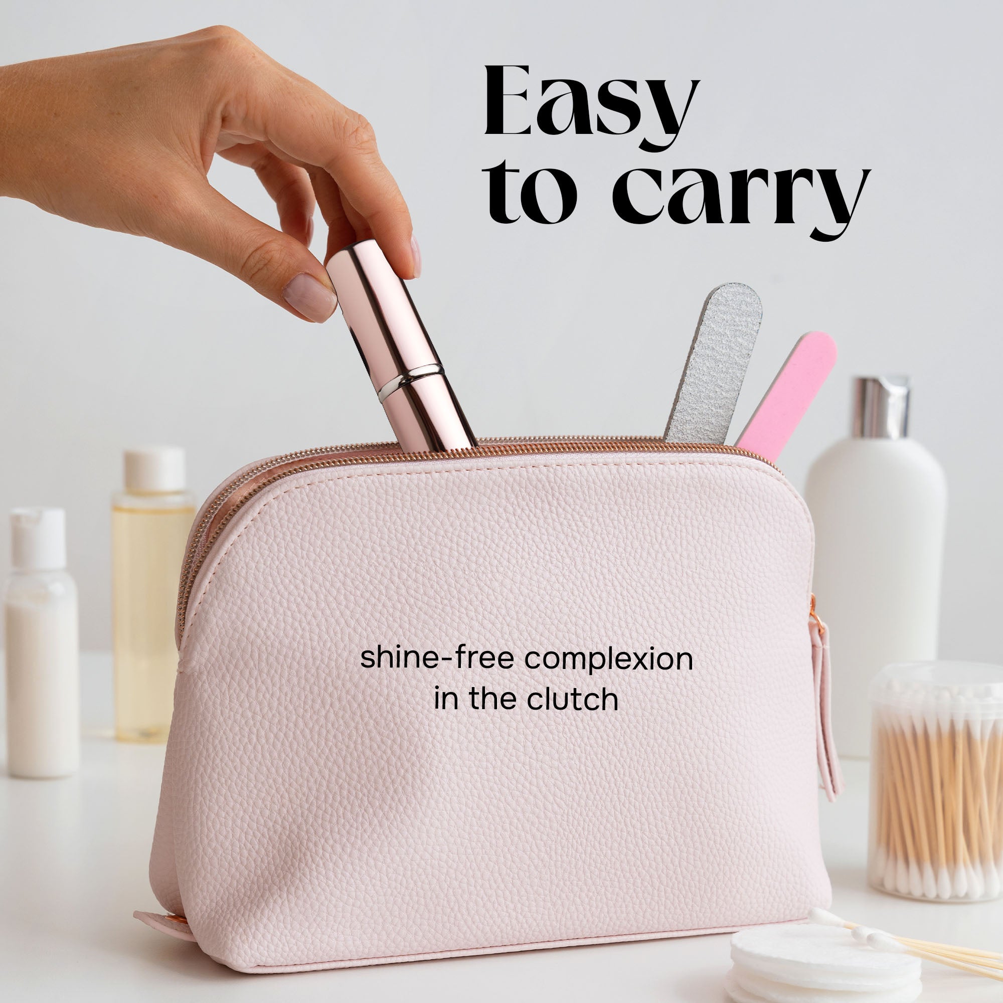 2-in-1 Volcanic Face Roller and Beauty Blender