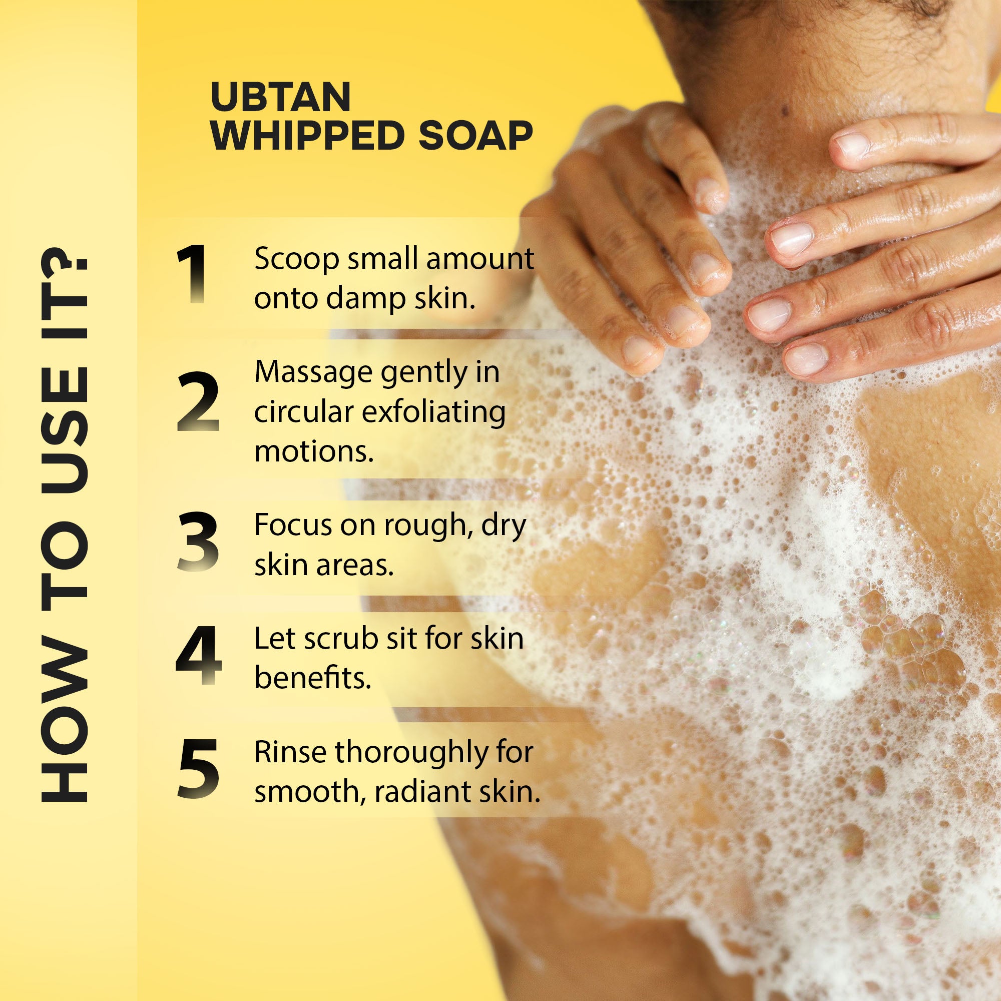 Nature's Retreat whipped Soap & Scrub Ubtan Combo