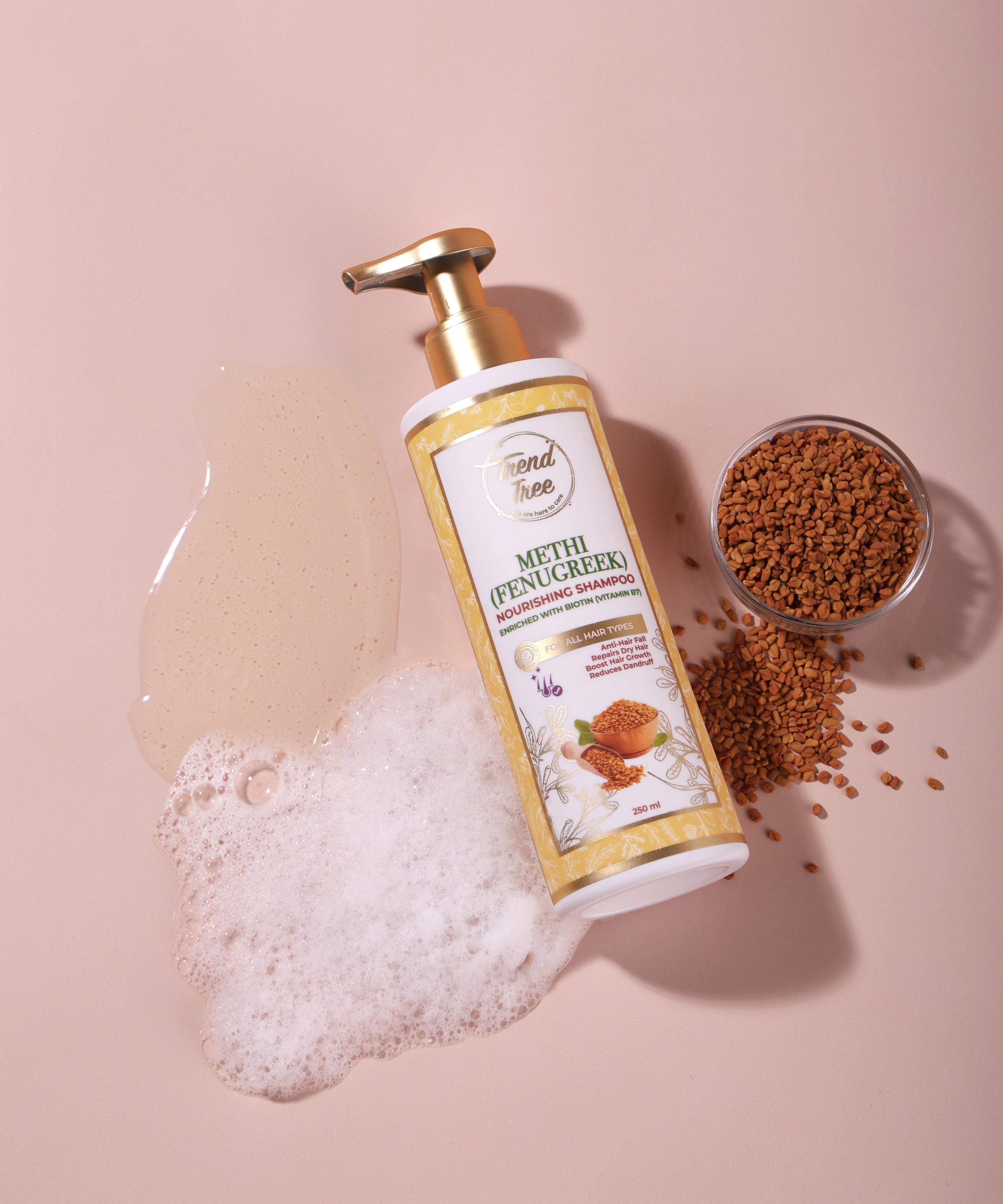 Fortifying Fenugreek (methi) shampoo