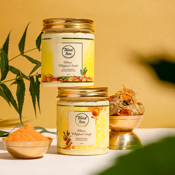 Ubtan Whipped Soap & Ubtan Whipped Scrub