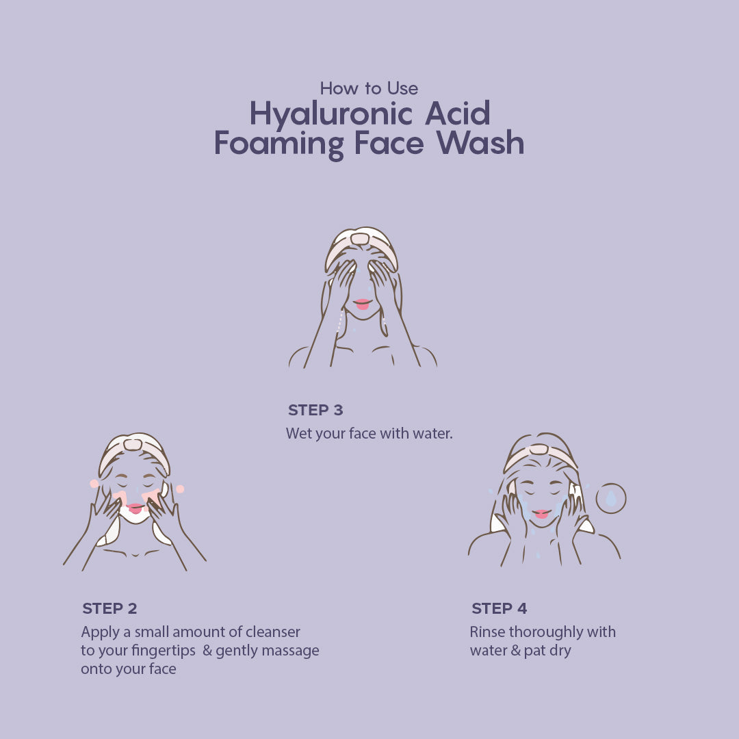 Hyaluronic Acid Foaming Face Wash