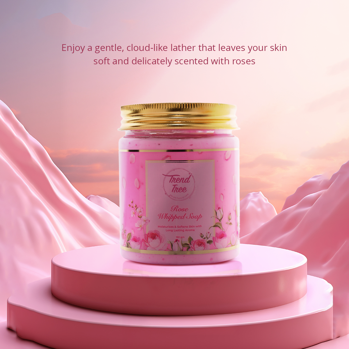 Rose Whipped Soap