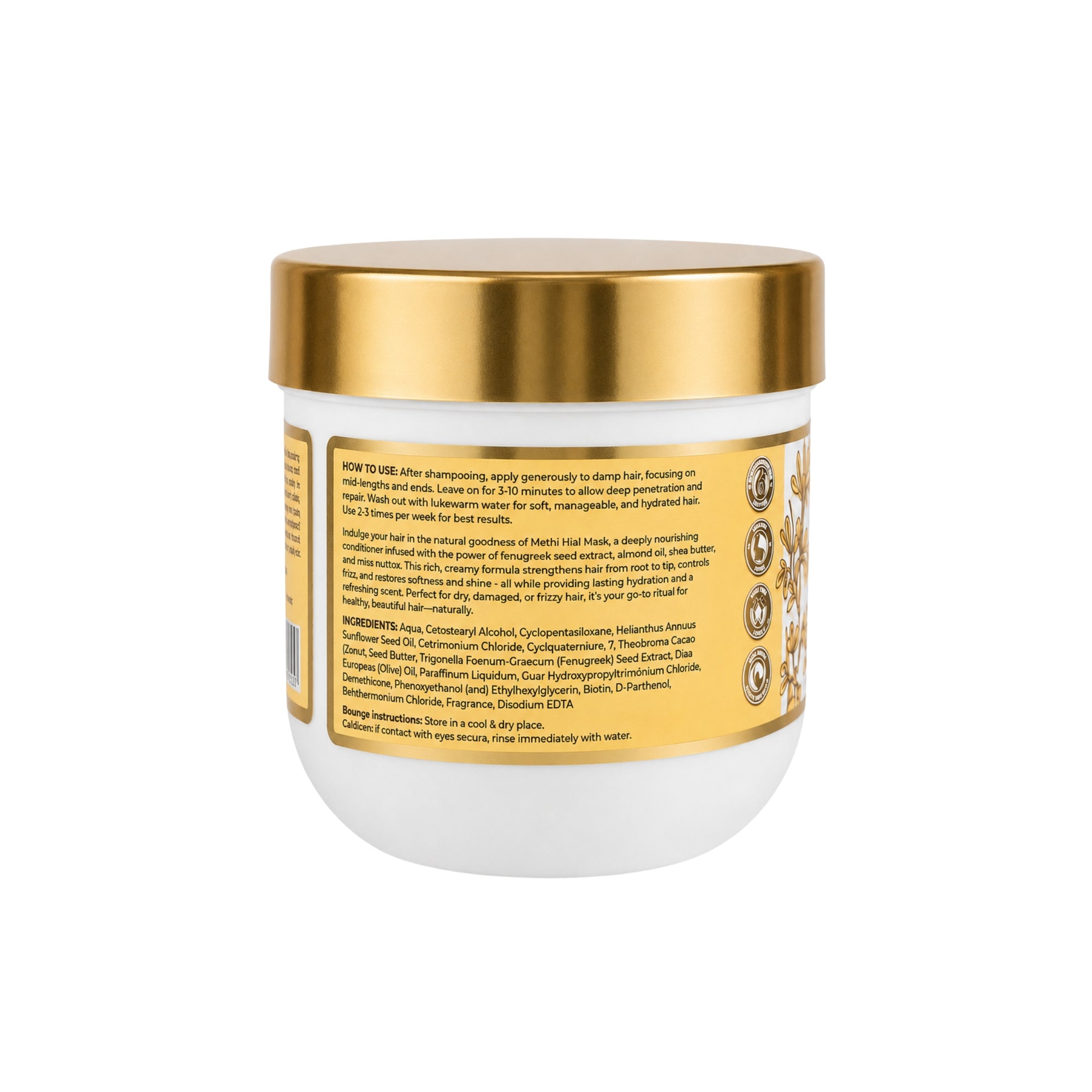 Fenugreek (Methi) Hair Masque