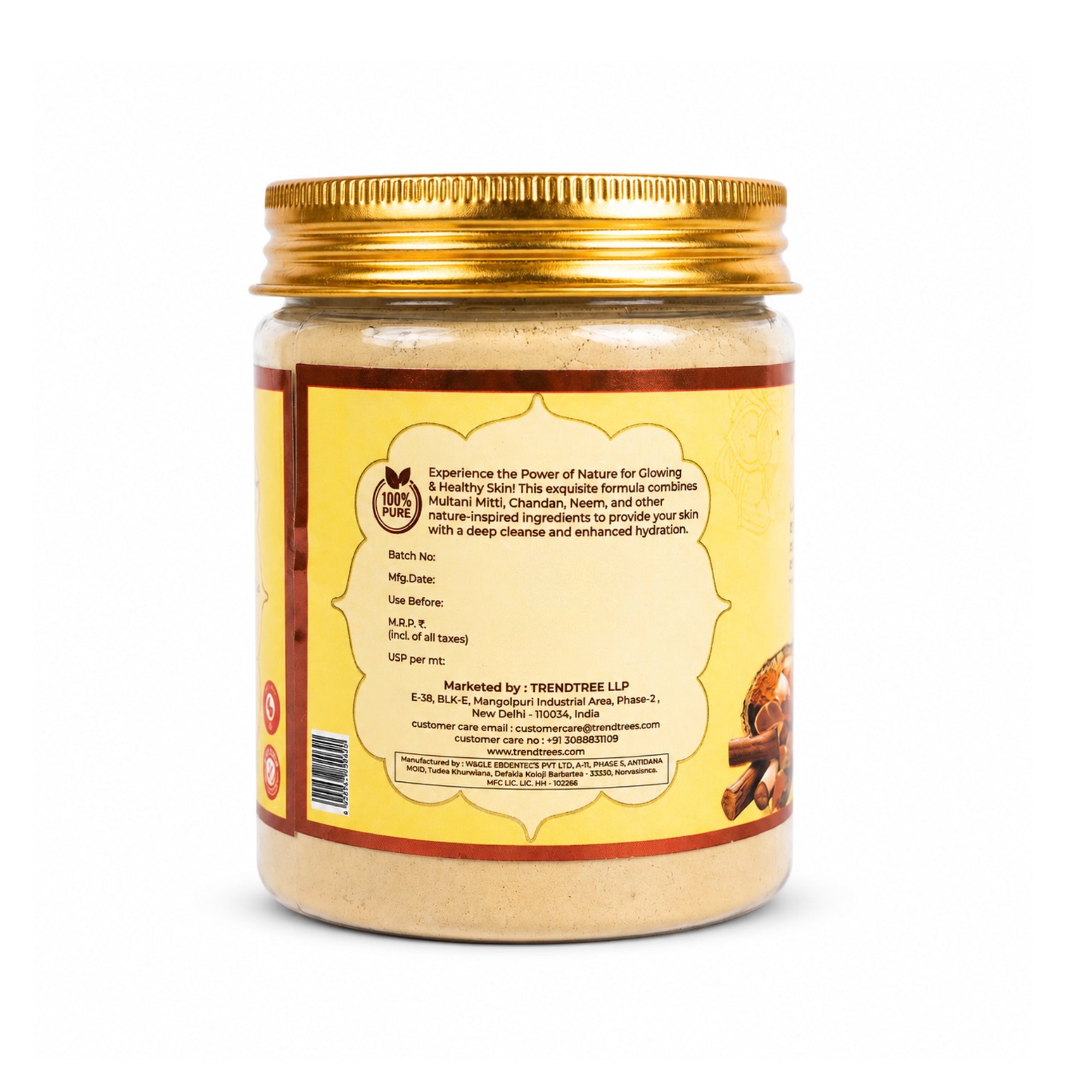 Ubtan Exfoliating Powder
